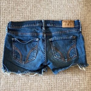 Hollister jean shorts